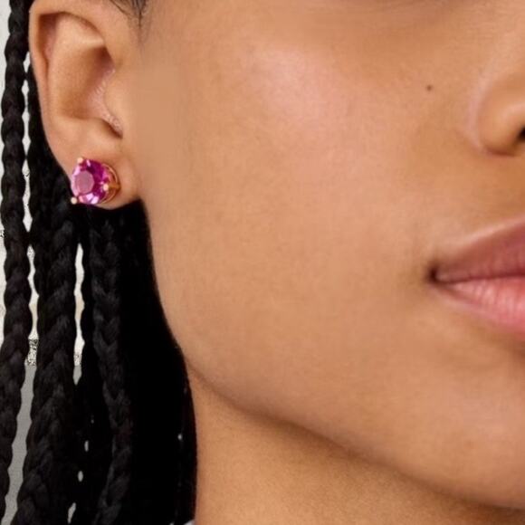 kate spade Jewelry - Kate Spade NWT Rise And Shine Fuchsia Studs